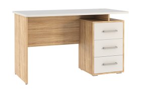 Стол компьютерный 1200 Лайт-2 дуб сонома/белый в Ноябрьске - noyabrsk.mebel-tymen.ru | фото