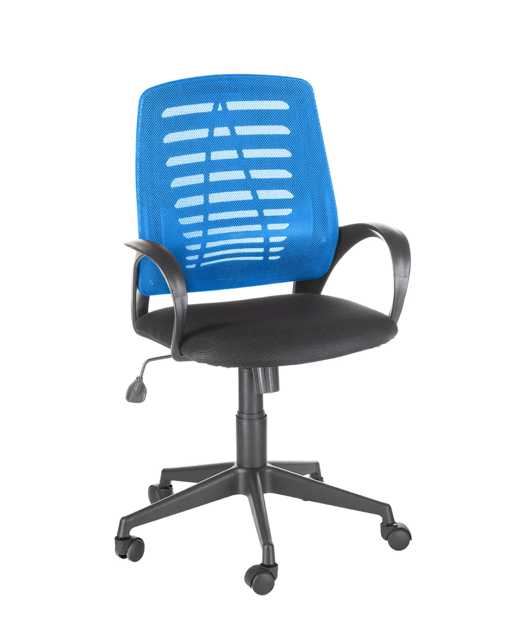 Кресло Ирис TW- синяя/TW-черн в Ноябрьске - noyabrsk.mebel-tymen.ru | фото