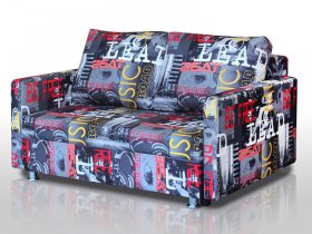 Диван Реал 120 с подлокотниками мьюзик в Ноябрьске - noyabrsk.mebel-tymen.ru | фото