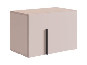 Антресоль двухдверная L600 Баско кашемир в Ноябрьске - noyabrsk.mebel-tymen.ru | фото