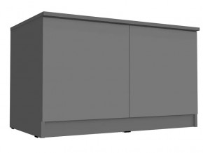 Антресоль-тумба Челси Графит в Ноябрьске - noyabrsk.mebel-tymen.ru | фото