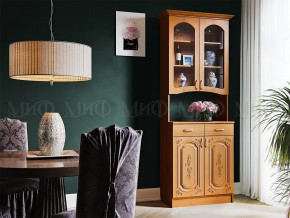 Буфет 2-х створчатый Лиза-2 Ольха матовый в Ноябрьске - noyabrsk.mebel-tymen.ru | фото