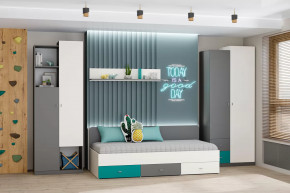 Детская Клео ОК-1, графит, миндаль, океан Диал в Ноябрьске - noyabrsk.mebel-tymen.ru | фото