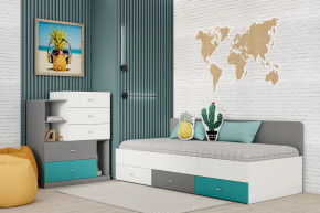 Детская Клео ОК-4, графит, миндаль, океан Диал в Ноябрьске - noyabrsk.mebel-tymen.ru | фото