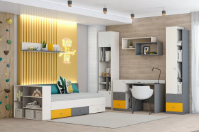 Детская Клео С-2, графит, миндаль, солнечный Диал в Ноябрьске - noyabrsk.mebel-tymen.ru | фото