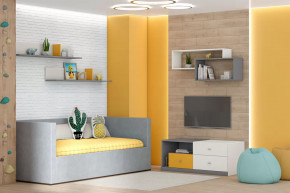 Детская Клео С-6, графит, миндаль, солнечный Диал в Ноябрьске - noyabrsk.mebel-tymen.ru | фото