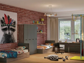 Детская Наоми графит нубук в Ноябрьске - noyabrsk.mebel-tymen.ru | фото