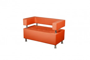 Диван 2-х местный Рейли (оранжевый) в Ноябрьске - noyabrsk.mebel-tymen.ru | фото