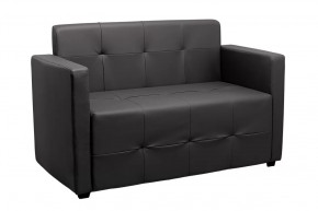 Диван 2-х местный Ситено (черный) в Ноябрьске - noyabrsk.mebel-tymen.ru | фото