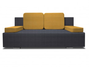 Диван Анри Shaggy Grafit-Shaggy Mustard кат. 2 в Ноябрьске - noyabrsk.mebel-tymen.ru | фото