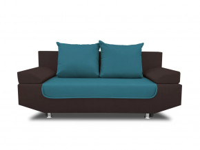 Диван Анютка Neo Chocolate-Neo Azure кат. 1 в Ноябрьске - noyabrsk.mebel-tymen.ru | фото