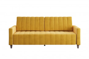Диван-кровать Марк Модель 054 Велюр Ультра Мустард в Ноябрьске - noyabrsk.mebel-tymen.ru | фото