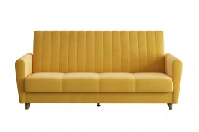 Диван-кровать Монако Модель 002 Велюр Ультра Мустард в Ноябрьске - noyabrsk.mebel-tymen.ru | фото