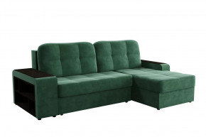 Диван-кровать угловой Дубай Модель 011 Велюр Ультра форест в Ноябрьске - noyabrsk.mebel-tymen.ru | фото