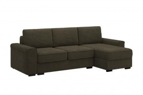 Диван-кровать угловой "Леон" хаки в Ноябрьске - noyabrsk.mebel-tymen.ru | фото