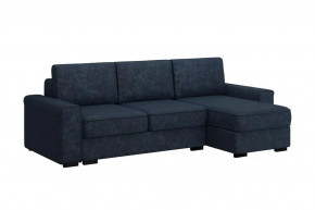 Диван-кровать угловой "Леон" сапфировый в Ноябрьске - noyabrsk.mebel-tymen.ru | фото