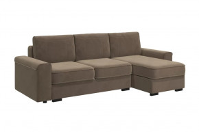 Диван-кровать угловой "Леон" серо-бежевый в Ноябрьске - noyabrsk.mebel-tymen.ru | фото