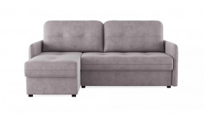 Диван-кровать угловой Смарт 1 Велюр Кашемир 890 в Ноябрьске - noyabrsk.mebel-tymen.ru | фото