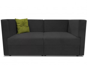 Диван модульный прямой Бергамо две секции Dream Grafit кат. 3 в Ноябрьске - noyabrsk.mebel-tymen.ru | фото