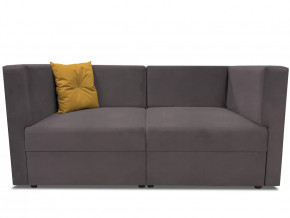 Диван модульный прямой Бергамо две секции Dream Grey кат. 3 в Ноябрьске - noyabrsk.mebel-tymen.ru | фото