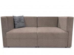 Диван модульный прямой Бергамо две секции Savana Plus Mocca кат. 1 в Ноябрьске - noyabrsk.mebel-tymen.ru | фото