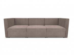 Диван модульный прямой Бергамо три секции Savana Plus Mocca кат. 1 в Ноябрьске - noyabrsk.mebel-tymen.ru | фото