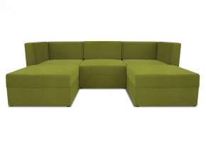 Диван модульный угловой Бергамо пять секций Dream Apple кат. 3 в Ноябрьске - noyabrsk.mebel-tymen.ru | фото