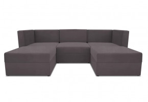 Диван модульный угловой Бергамо пять секций Dream Grey кат. 3 в Ноябрьске - noyabrsk.mebel-tymen.ru | фото
