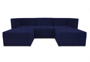 Диван модульный угловой Бергамо пять секций Dream Indigo кат. 3 в Ноябрьске - noyabrsk.mebel-tymen.ru | фото