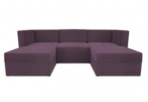 Диван модульный угловой Бергамо пять секций Dream Plum кат. 3 в Ноябрьске - noyabrsk.mebel-tymen.ru | фото