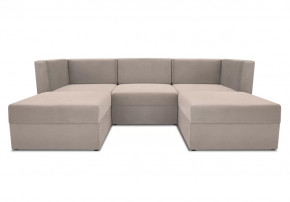 Диван модульный угловой Бергамо пять секций Savana plus Ivory кат. 1 в Ноябрьске - noyabrsk.mebel-tymen.ru | фото