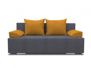 Диван Оксфорд Savana Plus Grafit-Savana Plus Yellow кат. 1 в Ноябрьске - noyabrsk.mebel-tymen.ru | фото