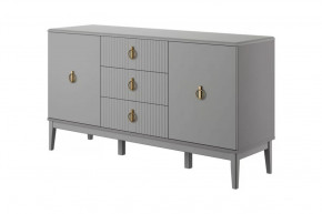 Фарго Комод 2 двери 3 ящика Антрацит в Ноябрьске - noyabrsk.mebel-tymen.ru | фото