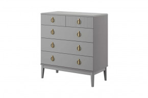 Фарго Комод 5 ящиков 890 Антрацит в Ноябрьске - noyabrsk.mebel-tymen.ru | фото