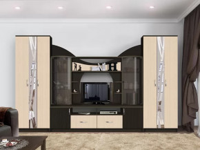 Гостиная Аллегро, вариант 5, венге Linum/дуб белфорт в Ноябрьске - noyabrsk.mebel-tymen.ru | фото