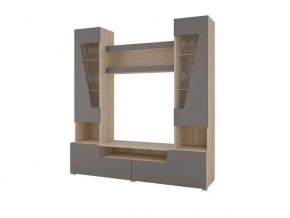 Гостиная Анталия 2 Сонома - Графит софт в Ноябрьске - noyabrsk.mebel-tymen.ru | фото