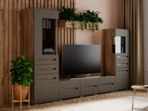 Гостиная Наоми графит нубук в Ноябрьске - noyabrsk.mebel-tymen.ru | фото