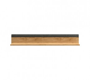 GRACE полка POL140 (Дуб наварра/Графит) в Ноябрьске - noyabrsk.mebel-tymen.ru | фото