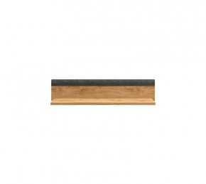 GRACE полка POL98 (Дуб наварра/Графит) в Ноябрьске - noyabrsk.mebel-tymen.ru | фото