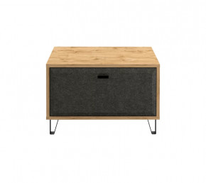 GRACE тумба KOM1K (Дуб наварра/Графит) в Ноябрьске - noyabrsk.mebel-tymen.ru | фото