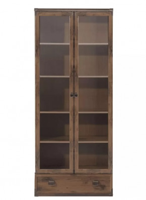 ИНДИАНА шкаф-витрина JWIT 2d1s (Дуб саттер) в Ноябрьске - noyabrsk.mebel-tymen.ru | фото