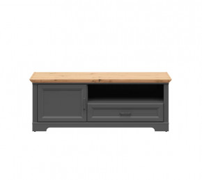 JASMIN тумба RTV1D1S (Графит/ Дуб артизан) в Ноябрьске - noyabrsk.mebel-tymen.ru | фото