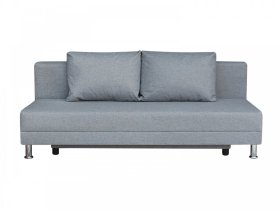 Диван Комфорт Лайт без подлокотников 2 подушки грей в Ноябрьске - noyabrsk.mebel-tymen.ru | фото