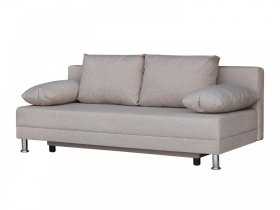 Диван Комфорт без подлокотников 4 подушки кэмел в Ноябрьске - noyabrsk.mebel-tymen.ru | фото