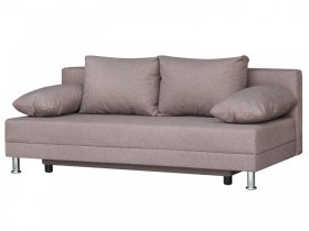 Диван Комфорт без подлокотников 4 подушки латте в Ноябрьске - noyabrsk.mebel-tymen.ru | фото