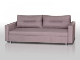 Диван Комфорт с прямыми подлокотниками латте в Ноябрьске - noyabrsk.mebel-tymen.ru | фото