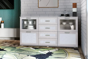 Комод №7 Экокожа Зарон в Ноябрьске - noyabrsk.mebel-tymen.ru | фото