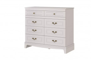 Комод 8 ящиков Лорето Персидский жемчуг/Лак Льняной в Ноябрьске - noyabrsk.mebel-tymen.ru | фото