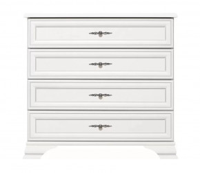 Комод Kentaki S320-KOM4S белый в Ноябрьске - noyabrsk.mebel-tymen.ru | фото