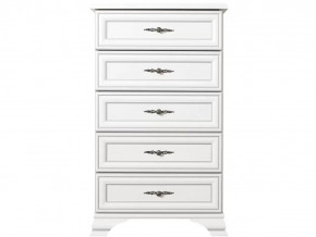 Комод Kentaki S320-KOM5S белый в Ноябрьске - noyabrsk.mebel-tymen.ru | фото